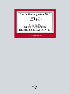 cover image of Sistema de prevención de riesgos laborales